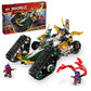 LEGO NINJAGO Ninja Team Combo Vehicle, 4 in 1 Ninja Playset for Kids with Glider, Off-Road Racer and 2 Motorcycle Toys, Birthday Gift for Boys