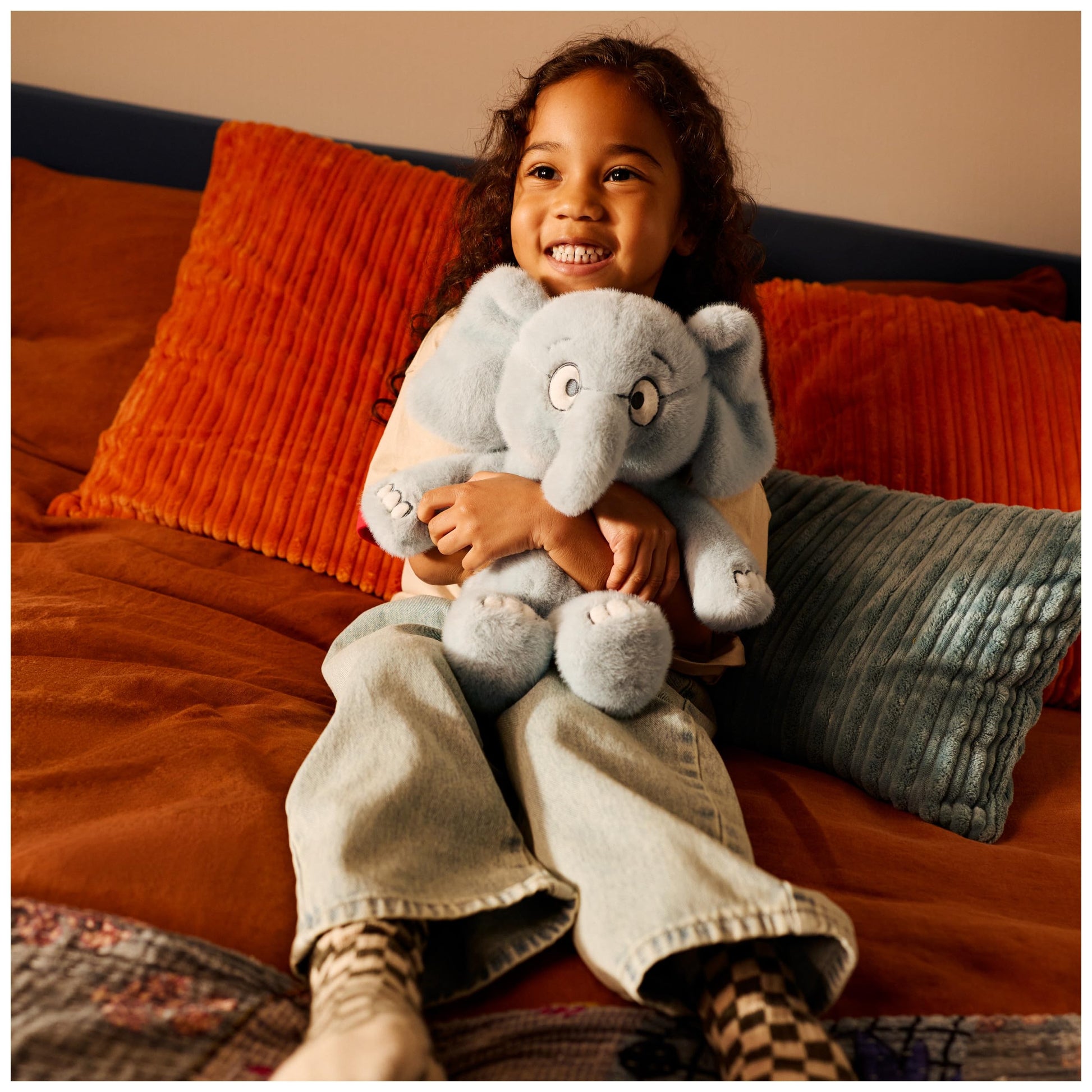 GUND Hidden Pigeon Company Gerald Elephant 13.5-Inch Plush Toy for Ages 1+