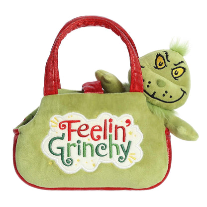 Aurora® Whimsical Dr. Seuss™ Fancy Pals™ Feeling Grinchy Stuffed Animal - Officially Licensed Plush for Imaginative Play - Perfect for Kids and Adults