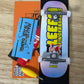 LEEFAI Pro Fingerboard Complete, Pre-Assembled Finger Skateboard Setup Canadian Maple Wood Deck Measure 34x96mm, Boxy Shape (Skate Girl)