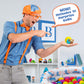 Blippi Ball Pit Mystery Adventure, Featuring Portable Indoor/Outdoor Inflatable Ball Pit, 35 Plastic Balls, 10 Surprise Balls with 10 Accessories
