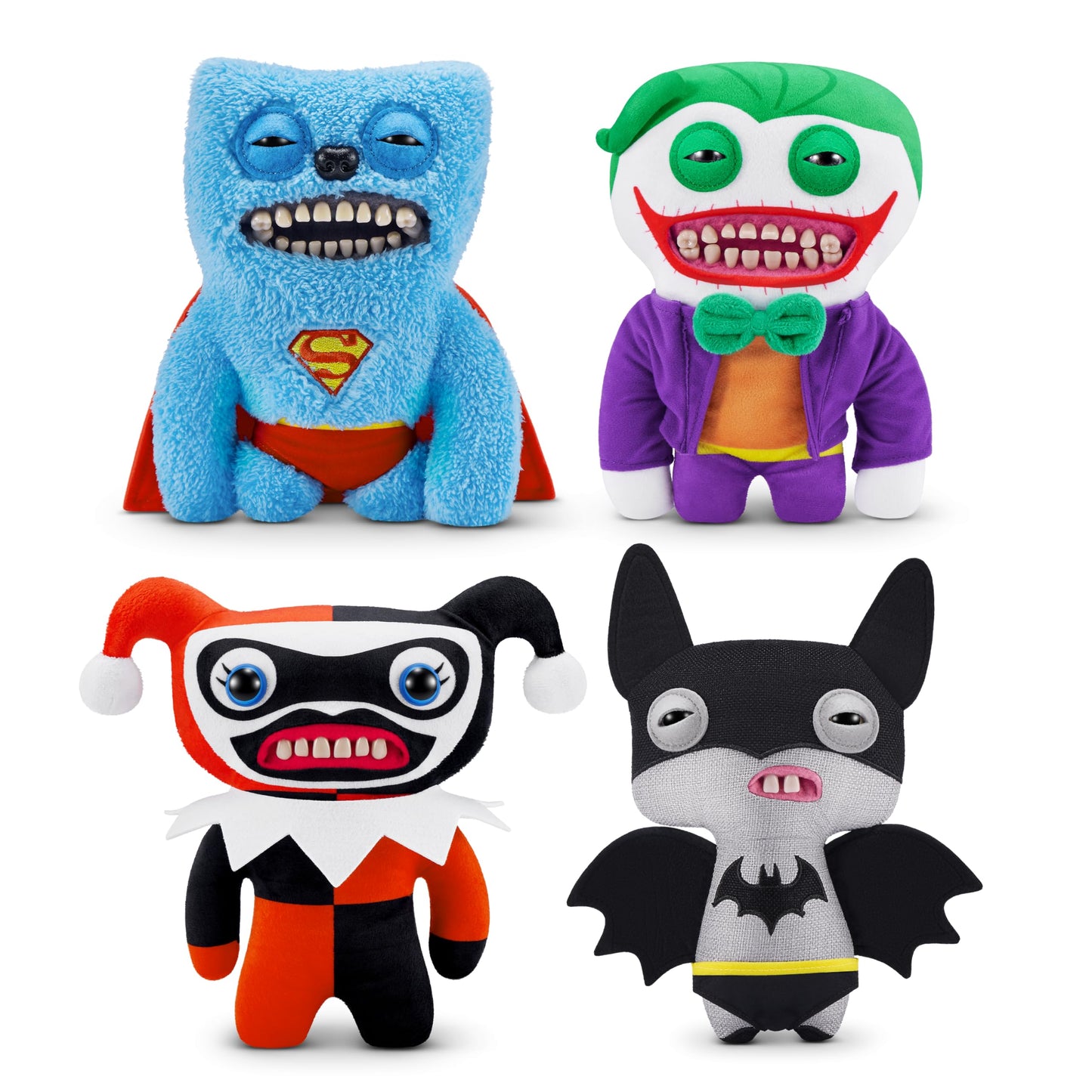 Fuggler x DC by ZURU Funny Ugly Monster, Plush, Collectible, Toy (Joker)