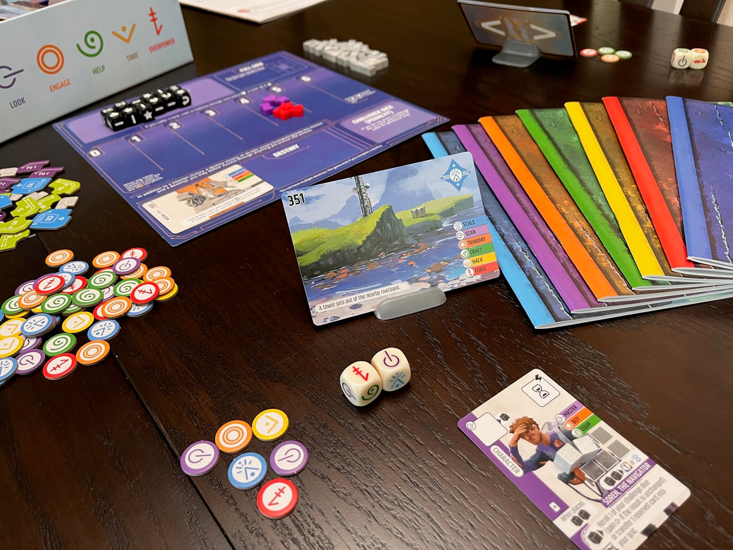 Stonemaier Games: Vantage by Jamey Stegmaier | Cooperatively Explore an Entire Planet from First-Person Perspective | Strategy Board Game for Adults