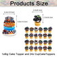 52Pcs Monster Truck Birthday Decorations, Party Supplies for Monster Truck