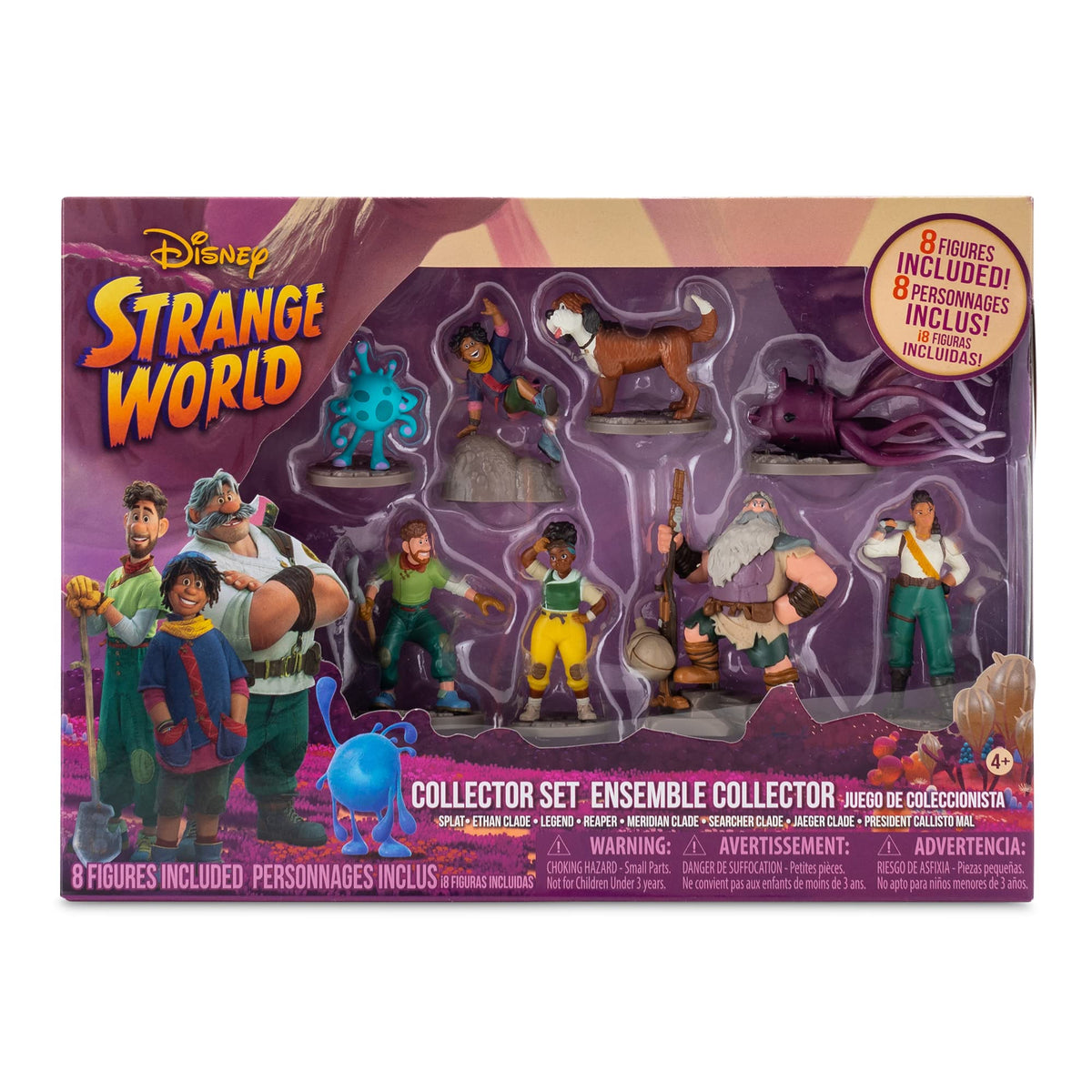 Strange World Mini Figure Collector Set, Multicolor, Small (40115)