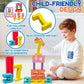 20Pcs Wooden Number Building Blocks,Montessori Number Blocks Math Learning Digital Building Blocks Digital Educational Counting Learning Toys