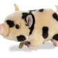 Aurora® Adorable Miyoni® Tots Pot-Bellied Piglet Spotted Stuffed Animal - Lifelike Detail - Cherished Companionship - Pink 11 Inches