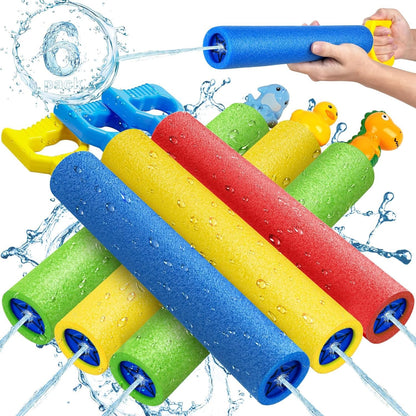 LQYoyz Water Gun, 6 Pack Super Water Soaker Blaster Squirt Guns