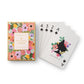 RIFLE PAPER CO. Garden Party Themed Playing Cards for Adults, Standard Deck of Cards for Card Games and Poker at Home or Party, Beautiful Printed