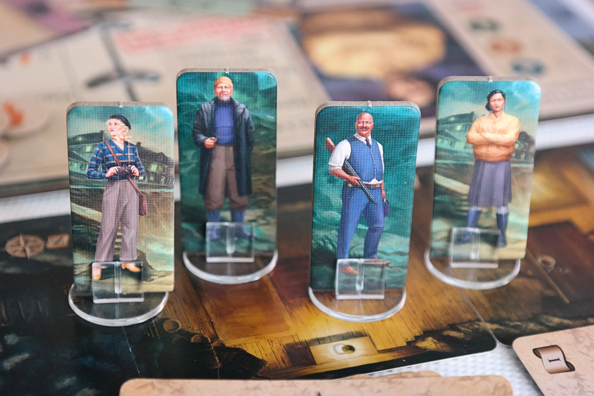 Miskatonic Tales: Journey to Innsmouth by Chaosium Inc. | Ages 14+ | 1-4 Players | 90-180 Minute Playing Time | Storytelling Board Game