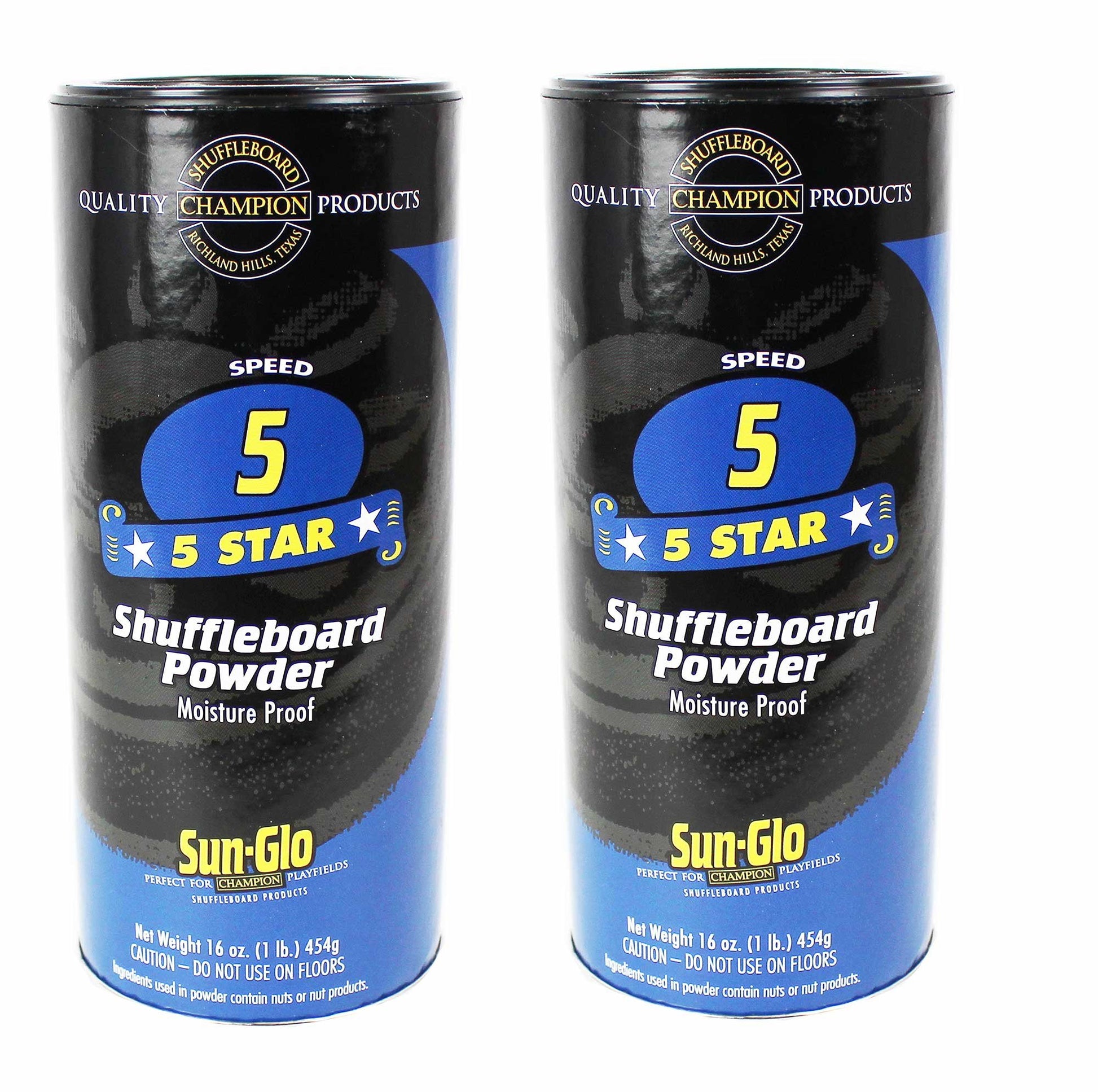 Sun-Glo #5 Shuffleboard Powder Wax (16 oz.) (Pack of 2)