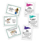 Late for the Sky University-Themed Opoly Board Game, 2-6 Players, Family Party Strategy, Tokens & Campus Locations, Gift for Students, Alumni and Fans