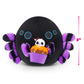 Snackles Halloween Series 1 8-inch Plush (Shadow) by ZURU, Plush with Snack Accessory