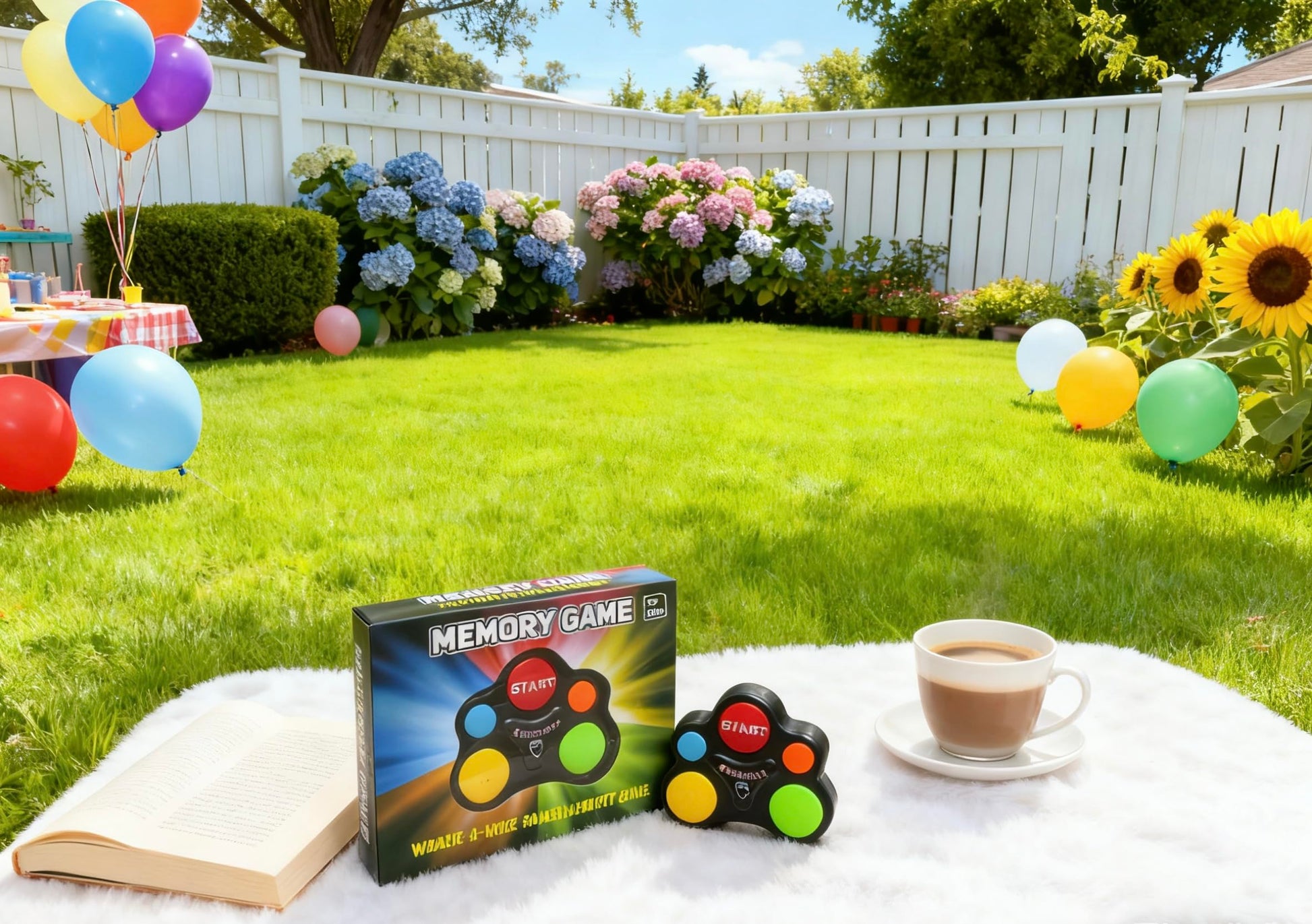 Light & Sound Memory Game - Interactive Electronic Toy for Focus & Reaction Training