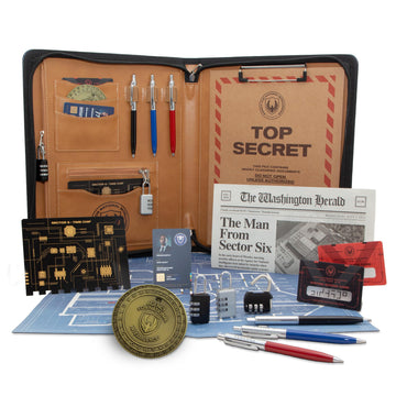 The Man from Sector Six - Secret Agent Escape-Room Board Game by The Mystery Agency