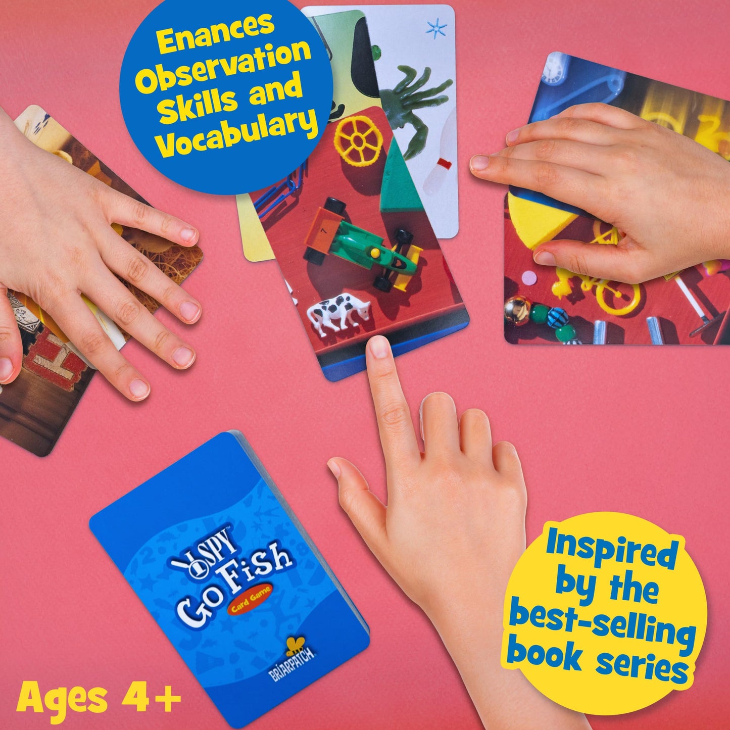 Briarpatch | I SPY Go Fish Card Game, Ages 3+