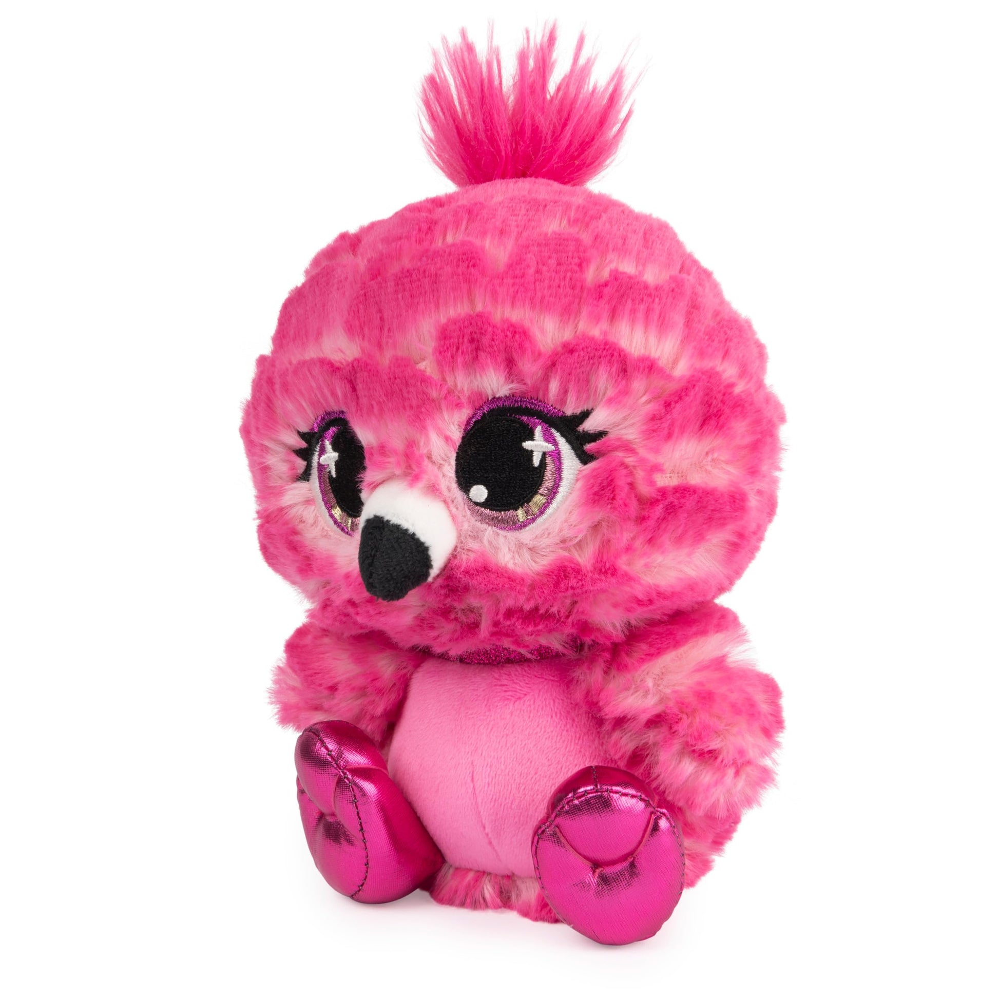 GUND P.Lushes Designer Fashion Pets Flo West Flamingo Stuffed Animal, Hot Pink, 6”