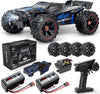 1:14 Scale RC Cars for Adults, 60KPH High Speed RC Truggy, 4X4 Off-Road Remote Control Truck, Waterproof Electric Car with 2S Battery, All Terrain RC