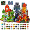 242 PCS 0.8 Inch Magnetic Blocks, STEM Sensory Toys with Storage Bag, Magnetic Building Blocks for Boys & Girls Age 3-8, Educational Stacking Magnets