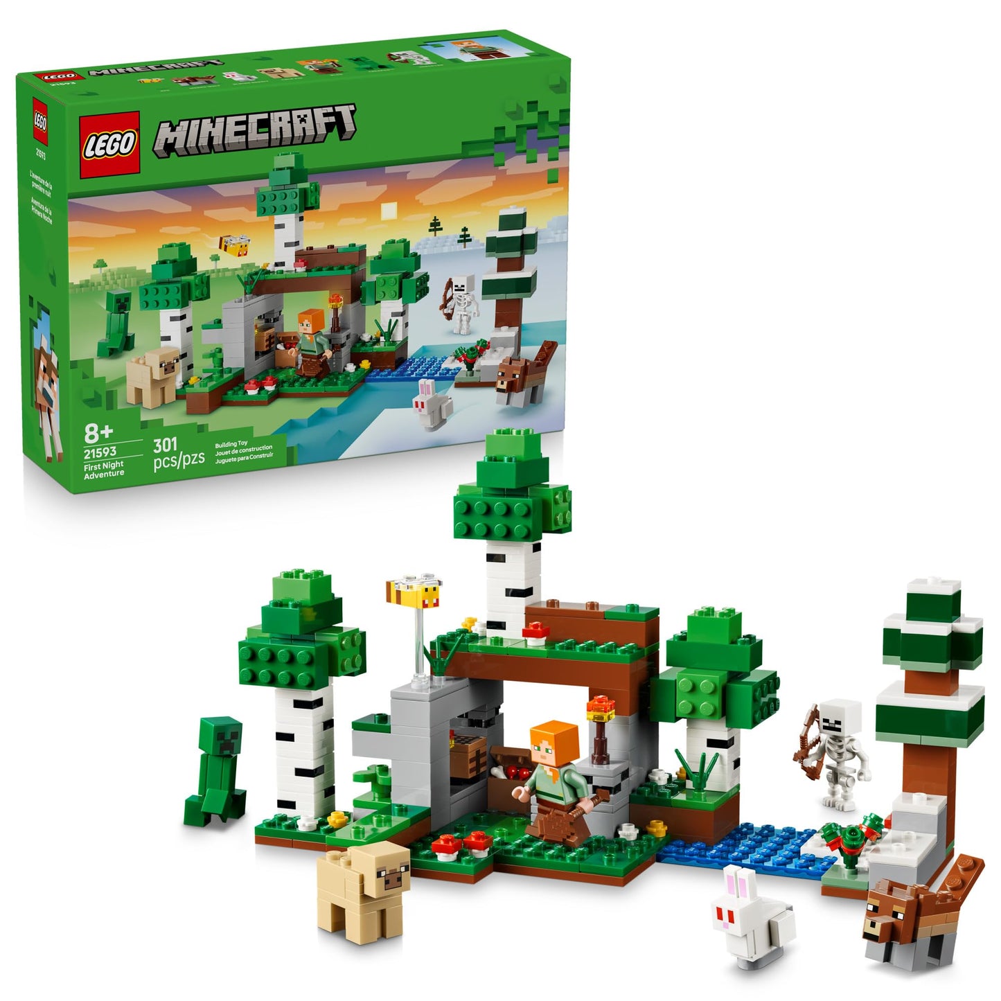 LEGO Minecraft First Night Adventure 21593
