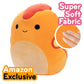 Squishmallows Original 10" Nichelle The Snake Plush Official Jazwares Plush Toy Ultra Soft Stuffed Animal Pillow Cute Orange Reptile Collectible