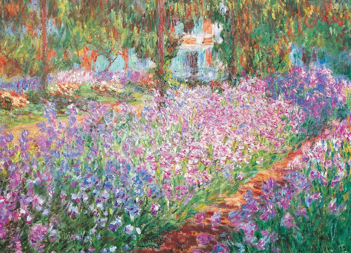 EuroGraphics, Monet's Garden, by Claude Monet Puzzle, 2000 Piece Puzzle