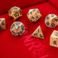 FanRoll Mystic Mines Jasper: 16mm Stone Polyhedral Dice Set