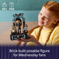 LEGO Wednesday Addams Figure - Building Toy for Kids, Girls & Boys, Ages 10+ - Collectible Wednesday Addams Doll with Display for Fans - Gift Idea