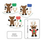 T-Shirt Reindeer Ornament Craft Kit - 12 - Crafts for Kids and Fun Home Activities