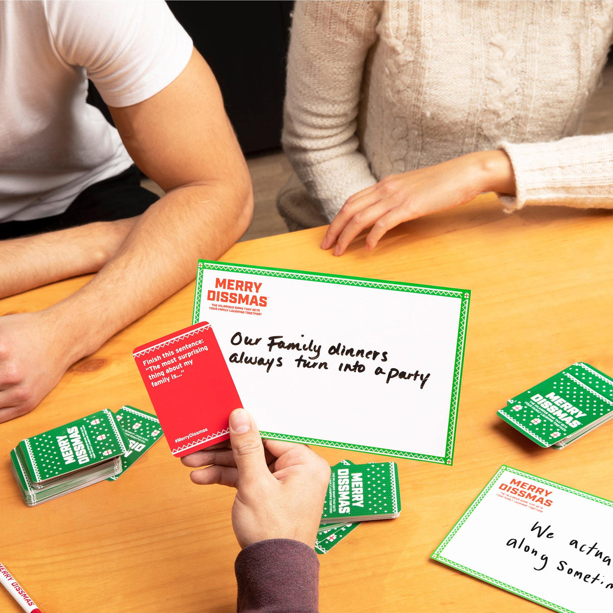 What DO You Meme? Merry Dissmas - The Hilarious Family Holiday Party Game Family