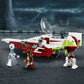 LEGO Star Wars OBI-Wan Kenobi's Jedi Starfighter 75333 Building Toy Set - Features Minifigures, Lightsaber, Clone Starship from Attack of the Clones,