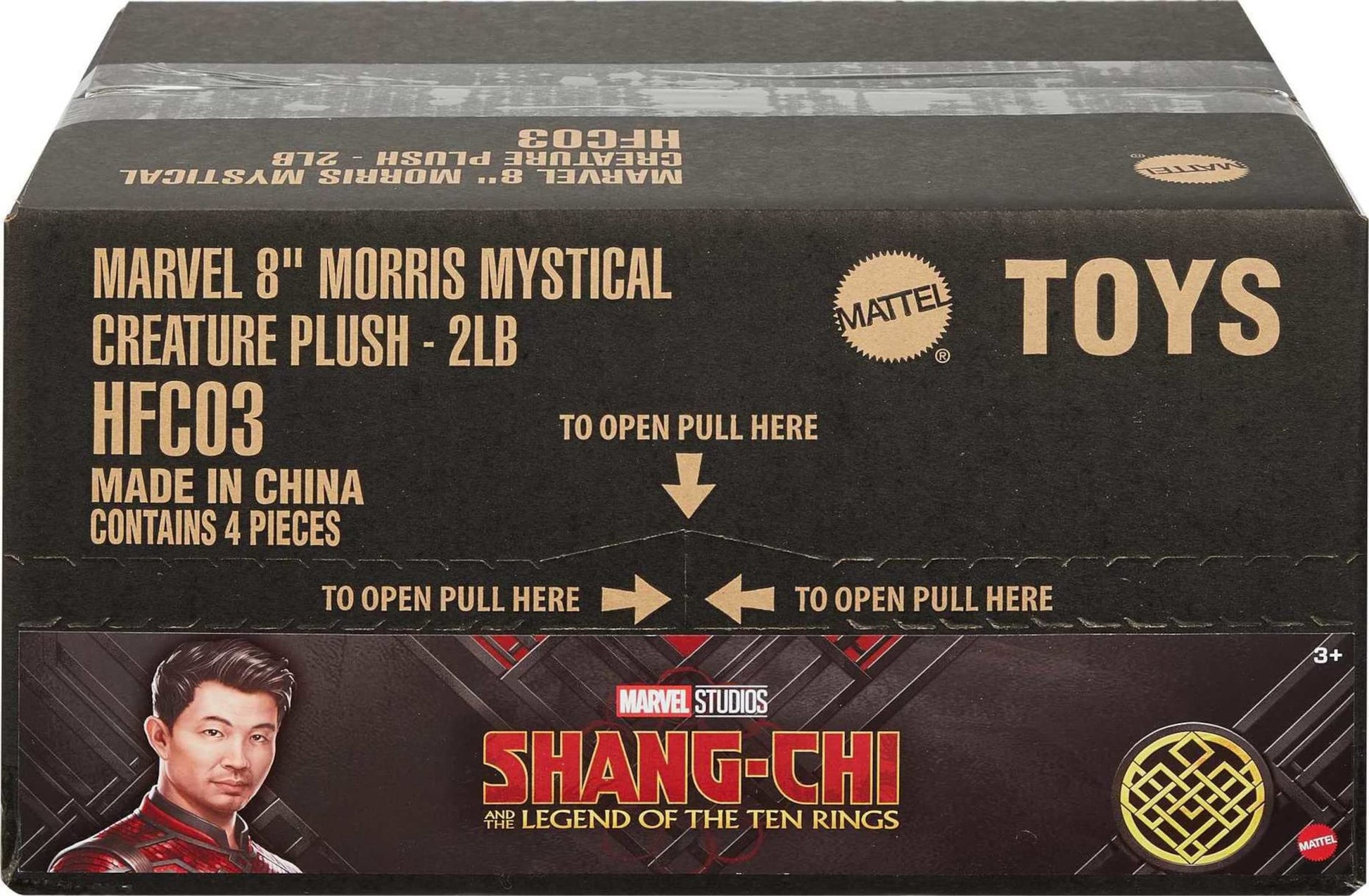 Marvel Studios’ Shang-Chi Morris Plush Character, 8-inch Soft Doll Inspired by Marvel Studios’ Shang-Chi and The Legend of The Ten Rings, Collectible