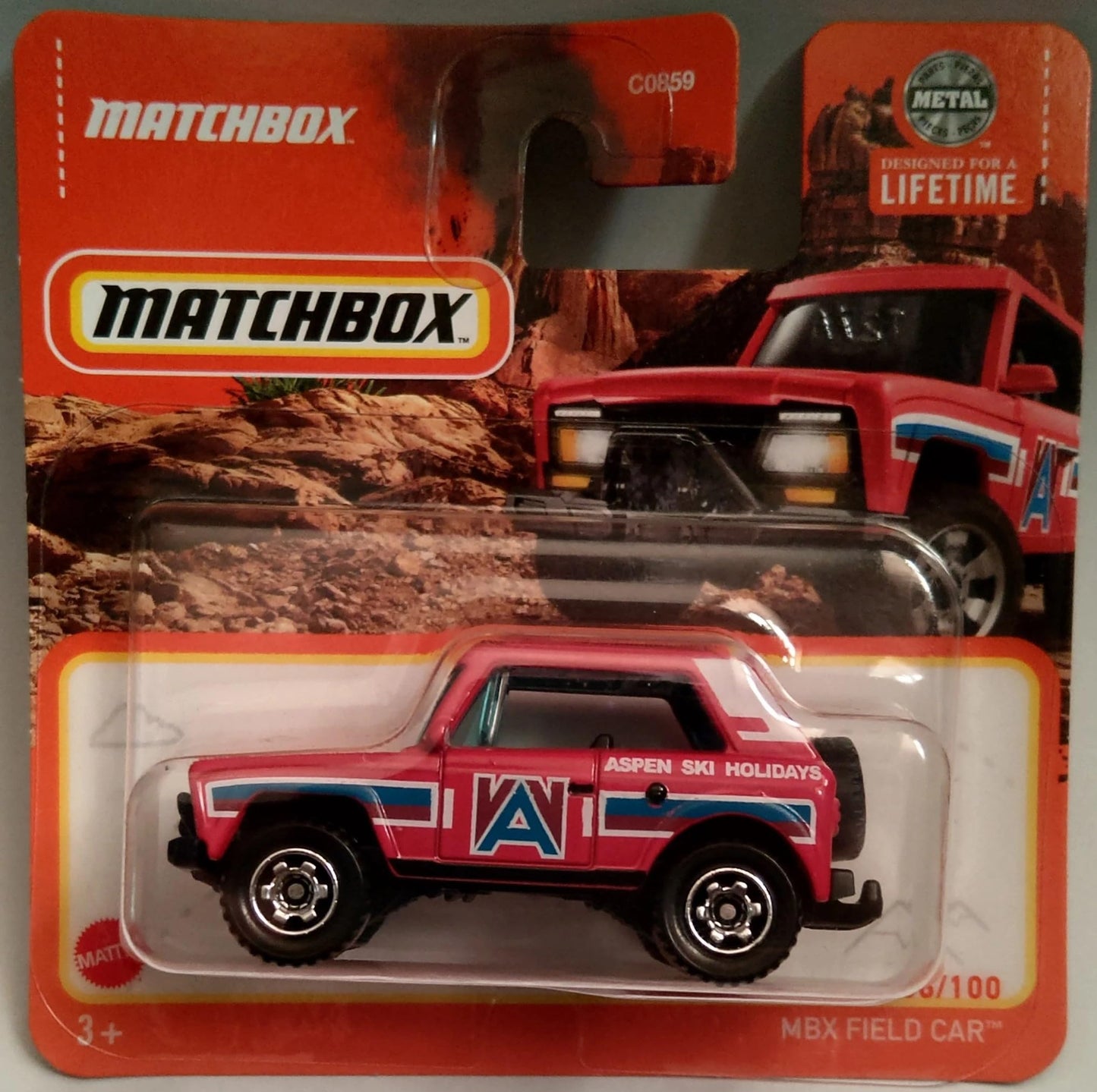 Matchbox 2024 MBX Field Car [Red] Red 56/100