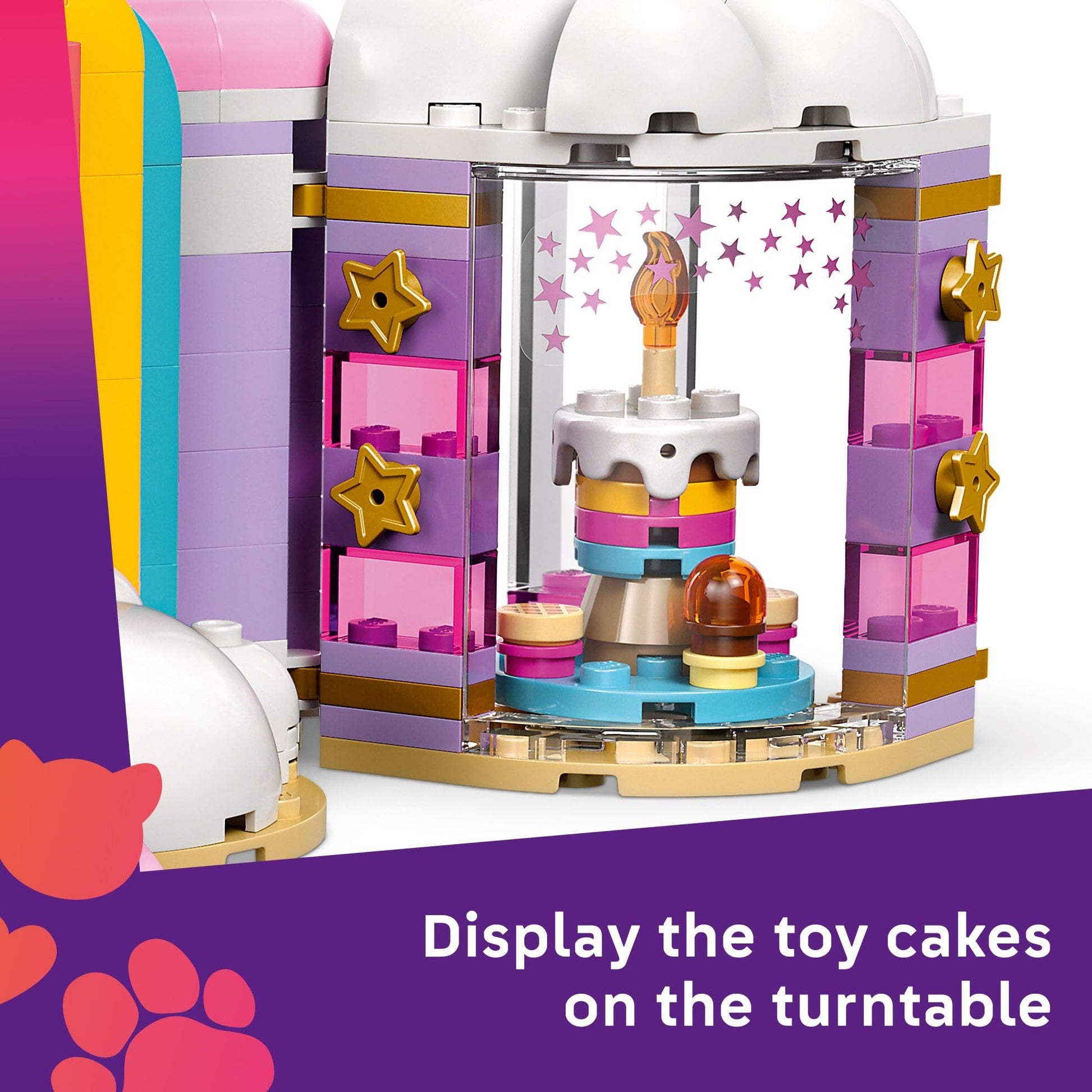 LEGO Friends Unicorn Dream Café Building Toy for Girls & Boys - Pretend Playset for Kids, Ages 6+ - Gift for Birthdays - W/Paisley, Aliya, & Iza