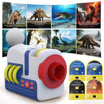 Story Projector for Kids - Educational Storybook Projector,Kids Story Projector with 32 Stories,White Noise & Night Light,Bedtime Story Player,Story