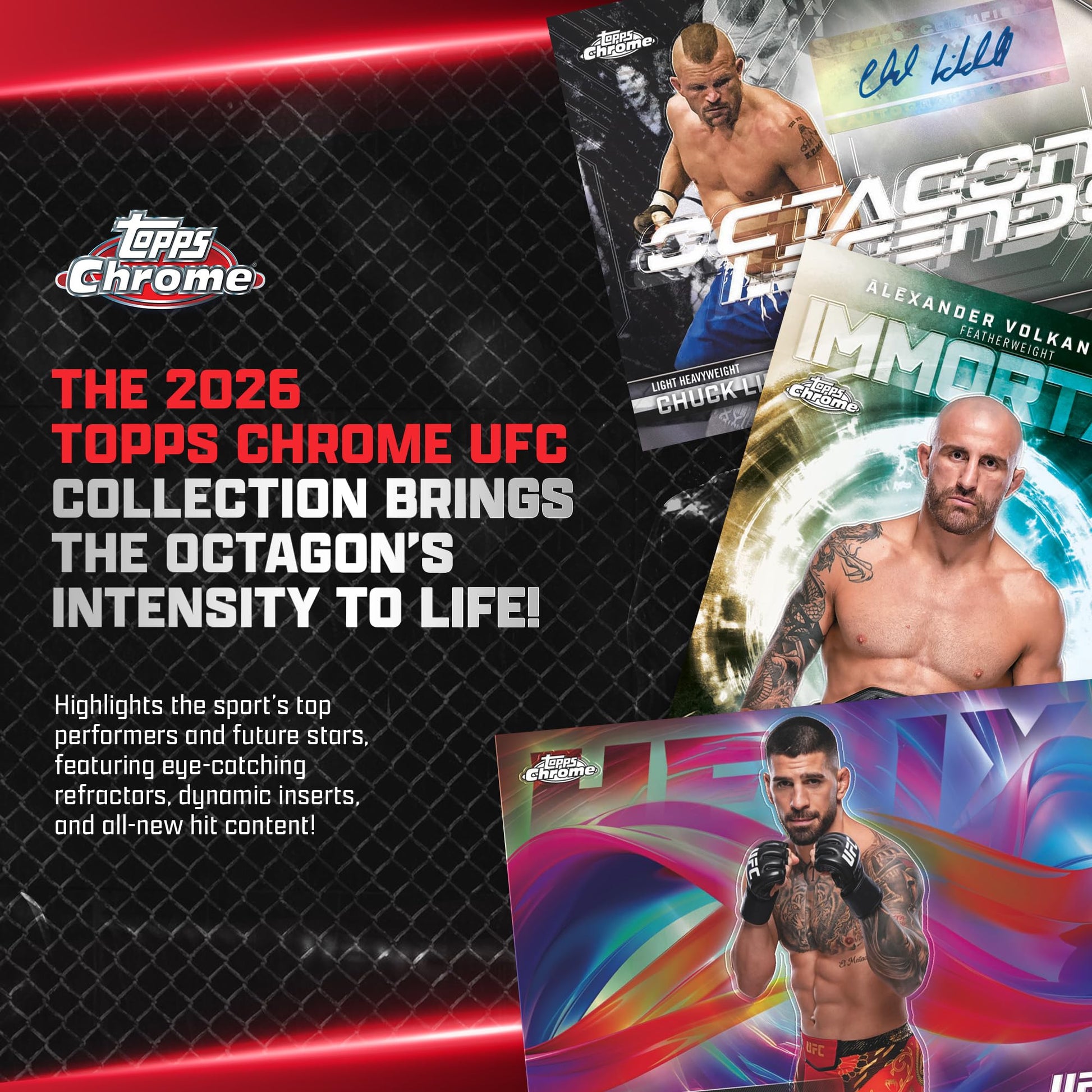 2026 Topps Chrome UFC - Factory Sealed - Value Box