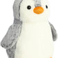 Aurora Pompom Penguin 16" Gray Playful Stuffed Animal