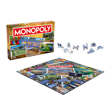 Monopoly Board Game - Hilton Head, SC Edition: 2-6 Players Family Board Games for Kids and Adults, Board Games for Kids 8 and Up, Great for Game Night