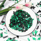 Green and Black Graduation Confetti 2026, 1000 Pcs Class of 2026 Table Centerpiece Grad Confetti for 2026 Graduation Party Decorations Supplies