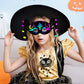 Animal Scratch Masks for Kids, 52 Pcs Rainbow Magic Scratch Paper Masks, DIY Animal Scratchs Paper Mask Art Set for Kids Birthday Party Favors