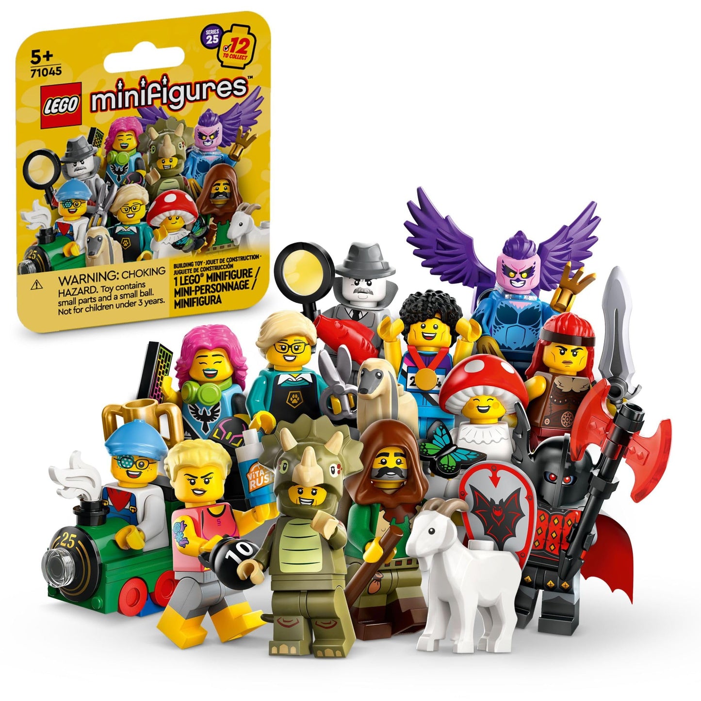 LEGO Minifigures Series 25 Collectible Figures, Surprise Adventure Toy Building Set for Independent Play, Gift Idea for Boys, Mystery Figures, Girls