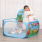 Dinosaur Kids Pop Up Ball Pit | NO Balls | Play Pool for Baby, Toddlers