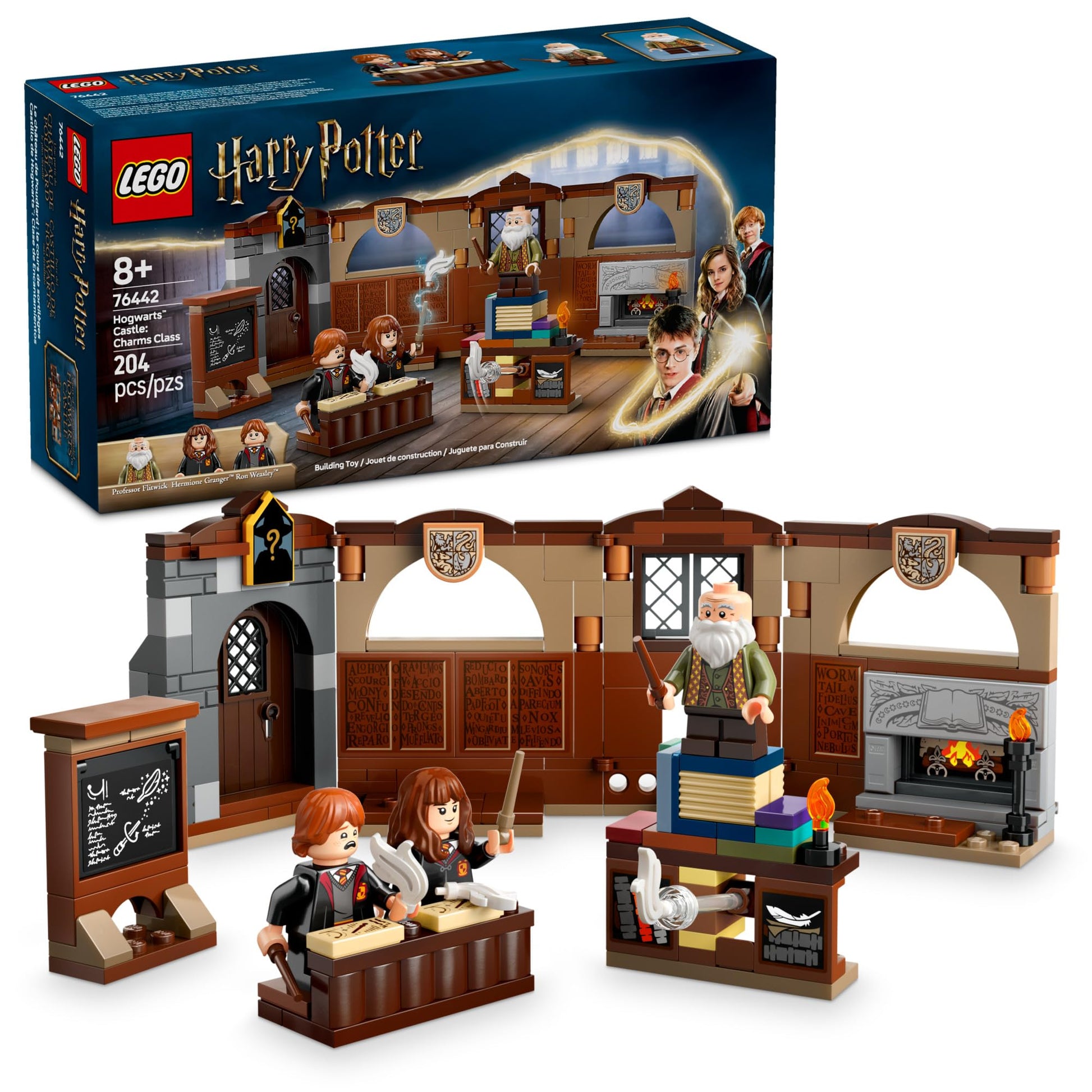 LEGO Harry Potter Hogwarts Castle: Charms Class Building Toy - Wizard Kids Toy for Boys and Girls, Fans of Harry Potter, Ages 8+ - Gift Idea
