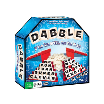 Dabble® Word Game | Fast-Paced Family Board Game | Enhances Spelling and Vocabulary for All Ages | Spell the First Five Words | Award-Winning