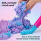Carolart Unicorn Cloud Sand Sensory Kit, Sand Toys for Kids, Play Sand