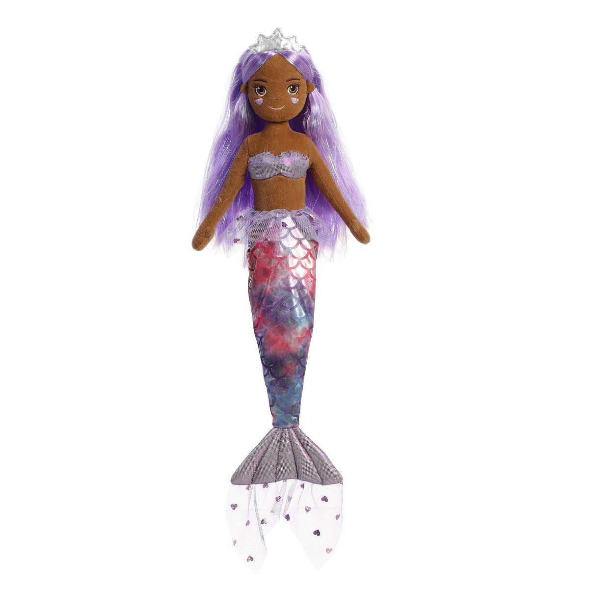 Aurora Sea Sparkles Cheekys 18" Heart Enchanting Stuffed Doll