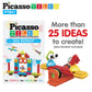 PicassoTiles Toys 41 piece Hedgehog Block Building Blocks Construction Toy Set w/IdeaBook Learning Playset None Magnetic STEM STEAM Educational Kit