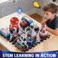 STEM Circuit Kit for Kids Ages 6+, 35 PCS Electronics Set with 200+ Projects, Electric Circuit Board Science Toy, Educational Engineering Gift