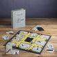 WS Game Company Clue Vintage Bookshelf Edition - Classic Murder Mystery Board Game in Linen-Wrapped Book Case with Retro 1949 Design, for Kids, Adults