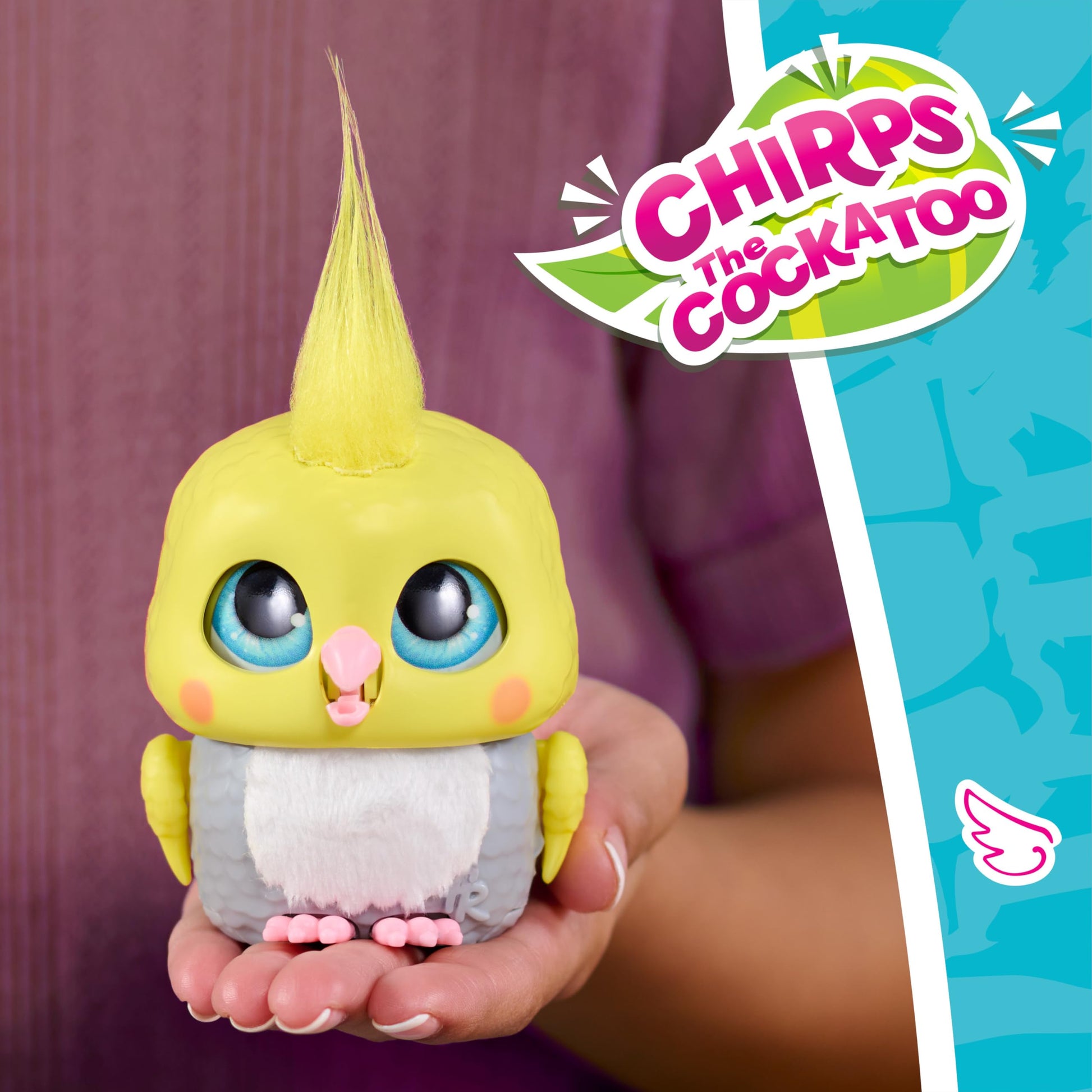FurReal Handfuls Chirps the Cockatoo Interactive Toy